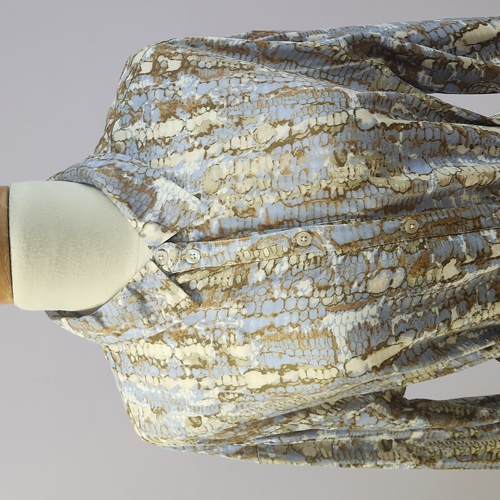 CREAM purple shirt dress - Picture 3 of 14